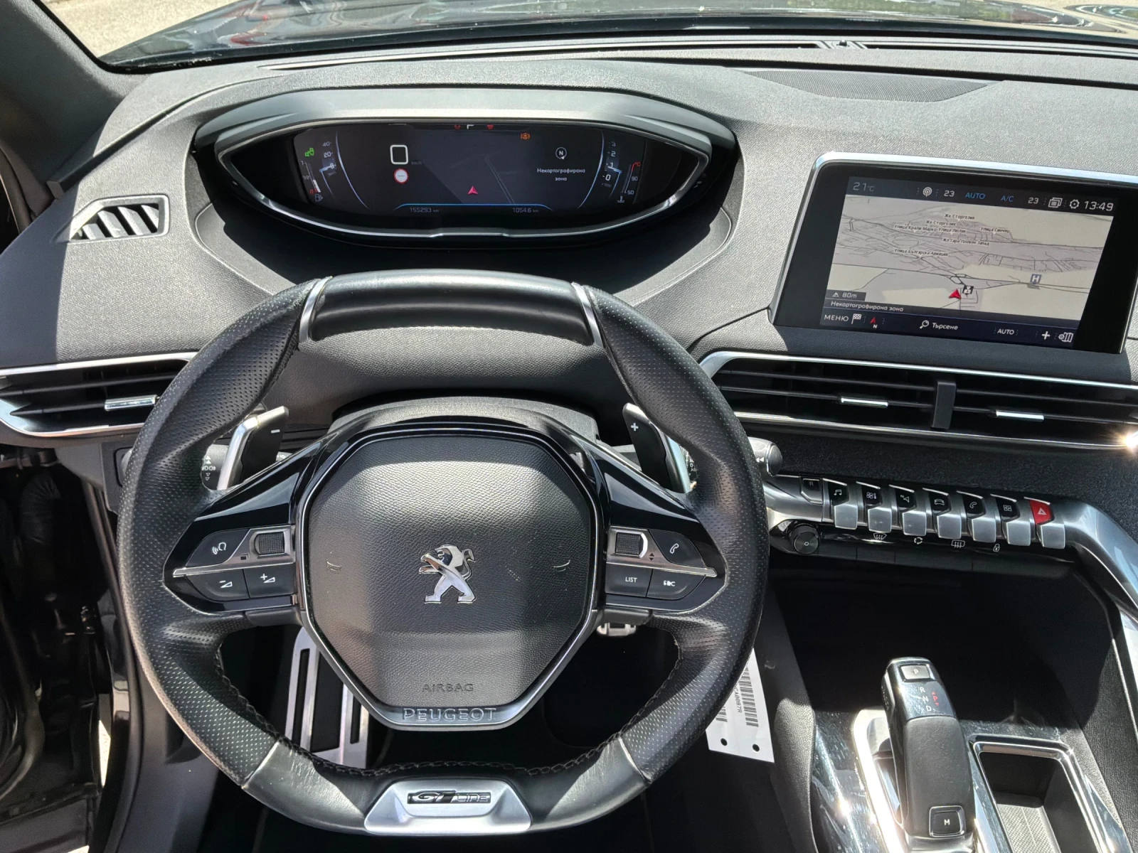 Peugeot 3008 1.6HDI 120k.с. GT-line Автоматик, снимка 9 - Автомобили и джипове - 54606924