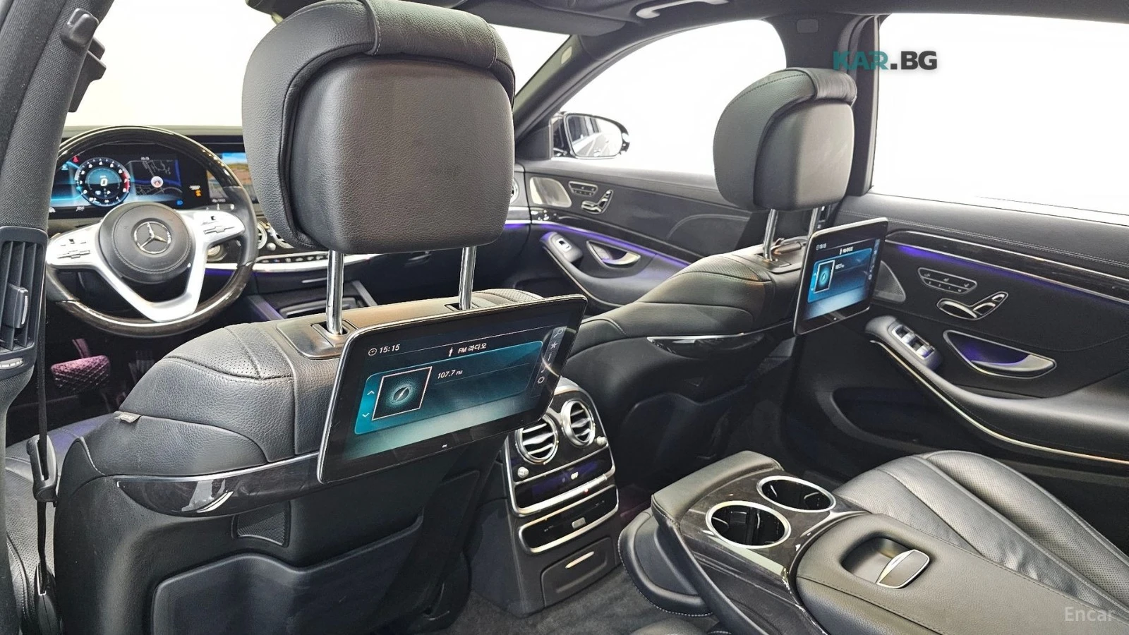 Mercedes-Benz S 450 4MATIC / LONG / TV / ОБДУХ / МАСАЖИ / DISTRONIC , снимка 16 - Автомобили и джипове - 54891940