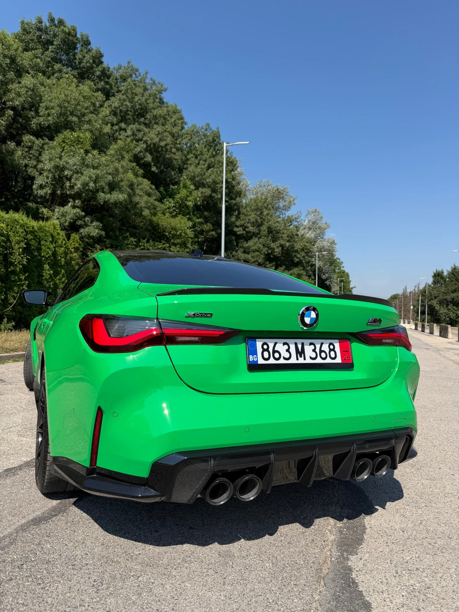 BMW M4 M4 COMPETITION XDRIVE 2024 7200KM INDIVIDUAL  | Mobile.bg � ����������� 5