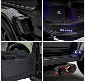 Mercedes-Benz G 63 AMG BRABUS G900 SUPER BLACK , снимка 17