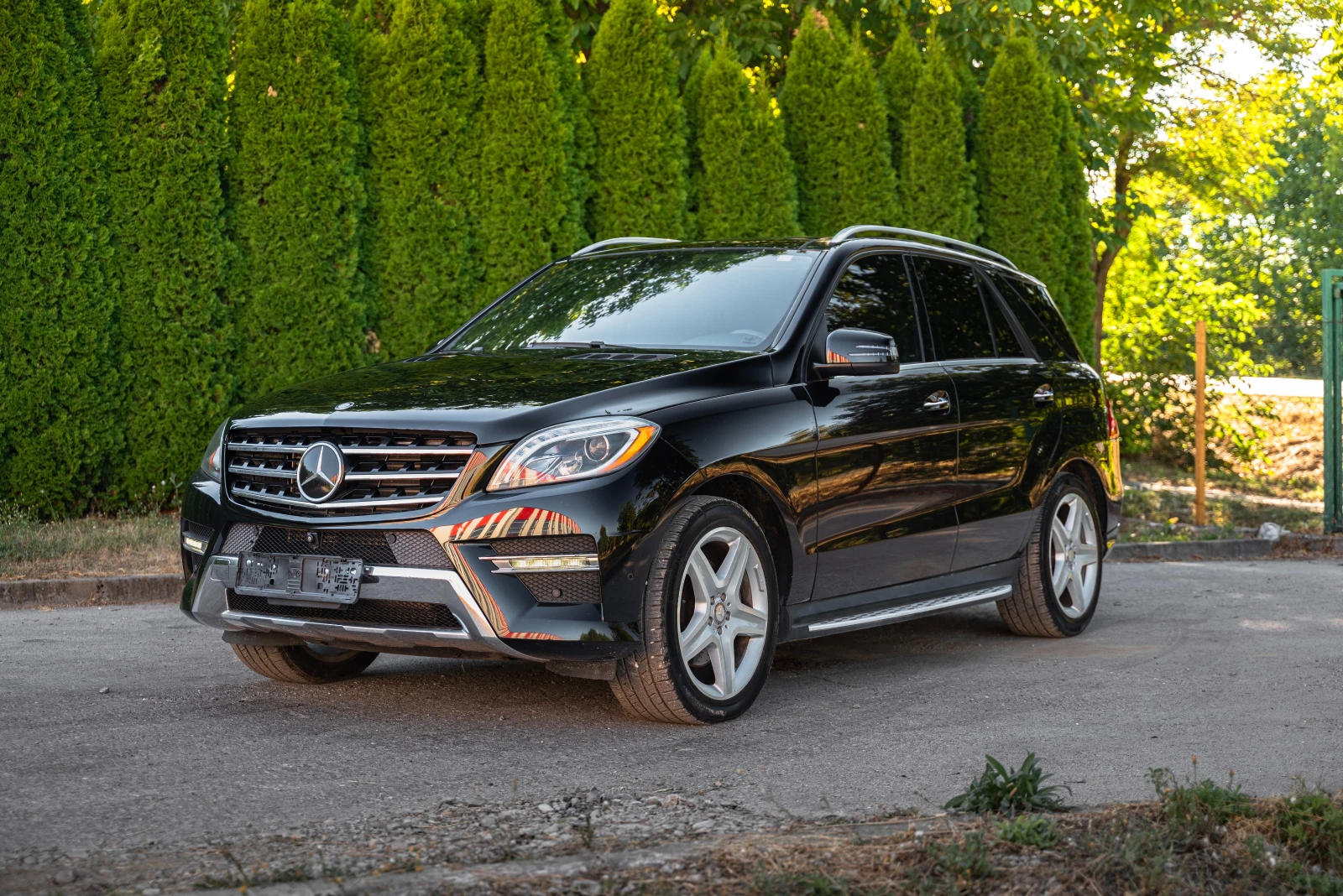 Mercedes-Benz ML 350 4matic  AMG line Реални КМ