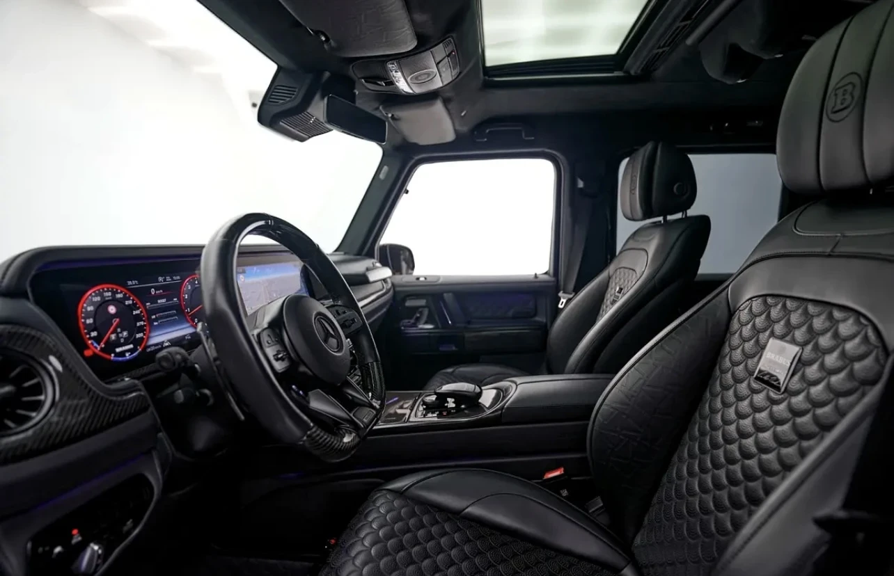 Mercedes-Benz G 63 AMG BRABUS G900 SUPER BLACK , снимка 7 - Автомобили и джипове - 54382900