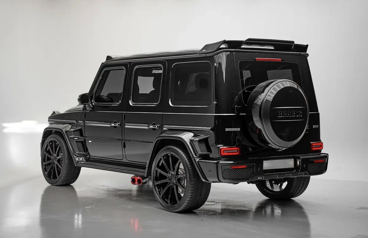 Mercedes-Benz G 63 AMG BRABUS G900 SUPER BLACK , снимка 2 - Автомобили и джипове - 54382900