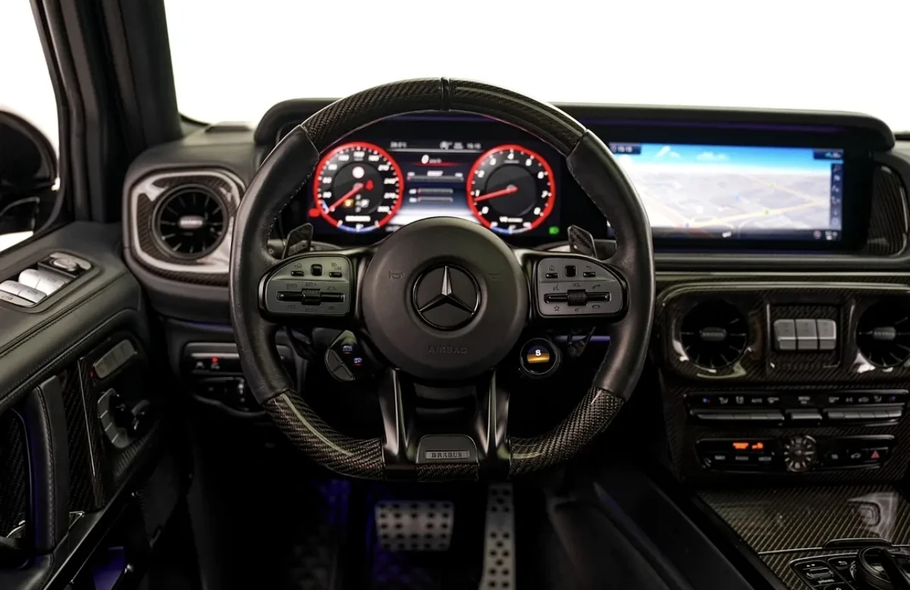 Mercedes-Benz G 63 AMG BRABUS G900 SUPER BLACK , снимка 11 - Автомобили и джипове - 54382900