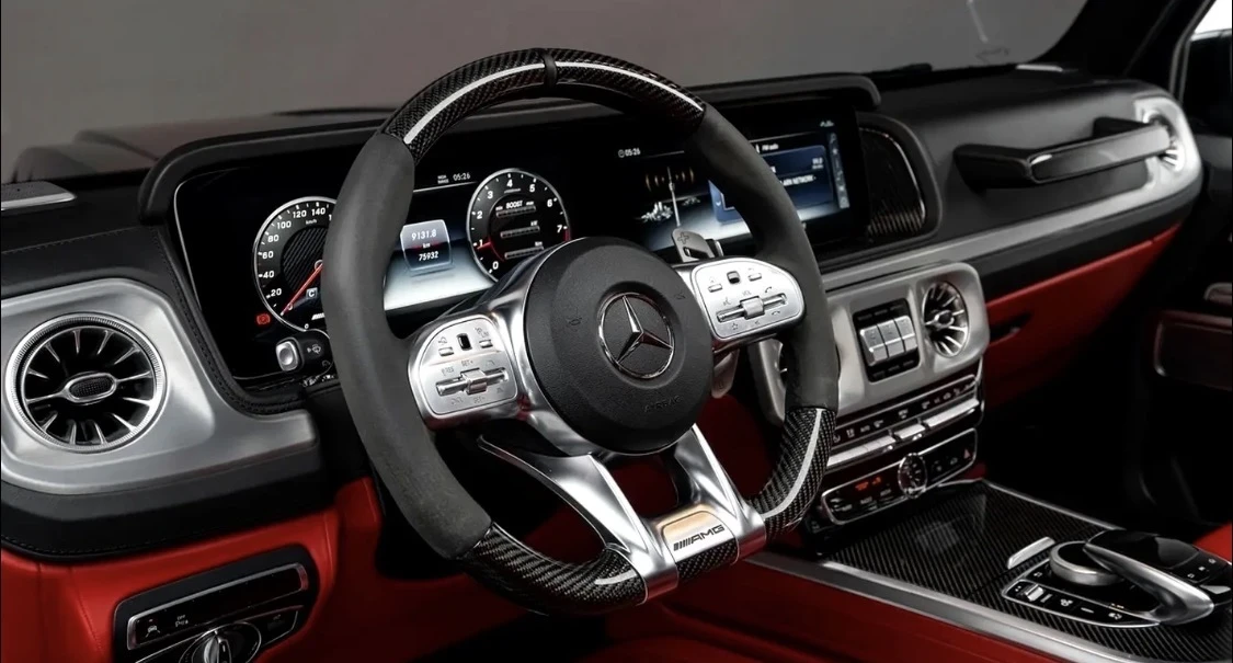 Mercedes-Benz G 63 AMG BRABUS G700 , снимка 9 - Автомобили и джипове - 56011974