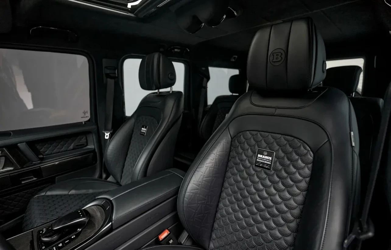 Mercedes-Benz G 63 AMG BRABUS G900 SUPER BLACK , снимка 8 - Автомобили и джипове - 54382900