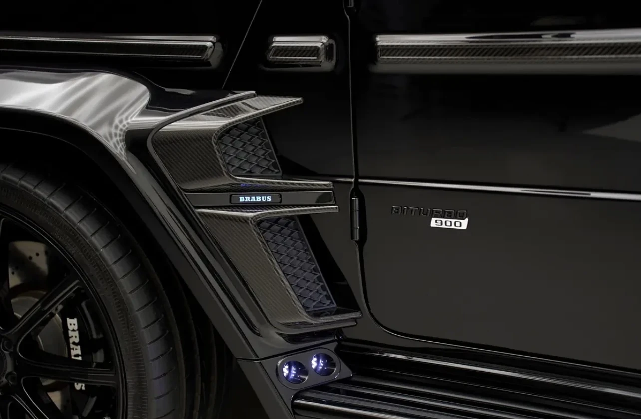 Mercedes-Benz G 63 AMG BRABUS G900 SUPER BLACK , снимка 5 - Автомобили и джипове - 54382900