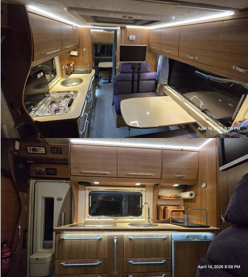 Кемпер Euramobil Terrestra 690 HS Winter 6 местен двоен под, снимка 10 - Каравани и кемпери - 54208152