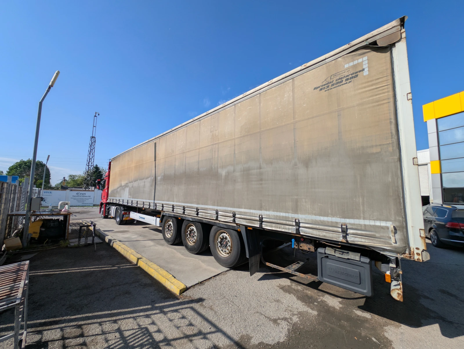 Полуремарке Krone standart, снимка 5 - Ремаркета - 54559950