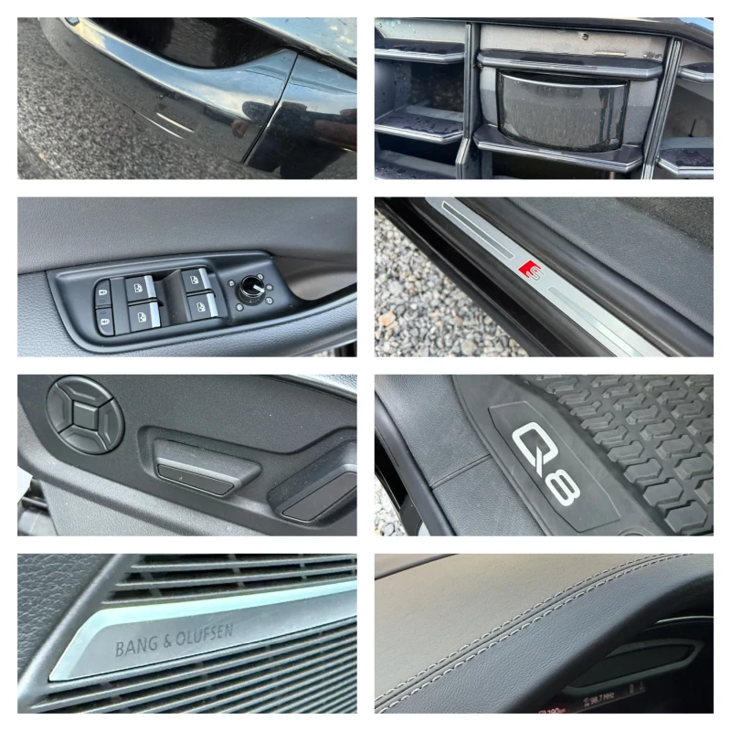 Audi Q8 55TFSI Matrix/Sline/Панорама/Head up/Camera360/B&O, снимка 15 - Автомобили и джипове - 52507345
