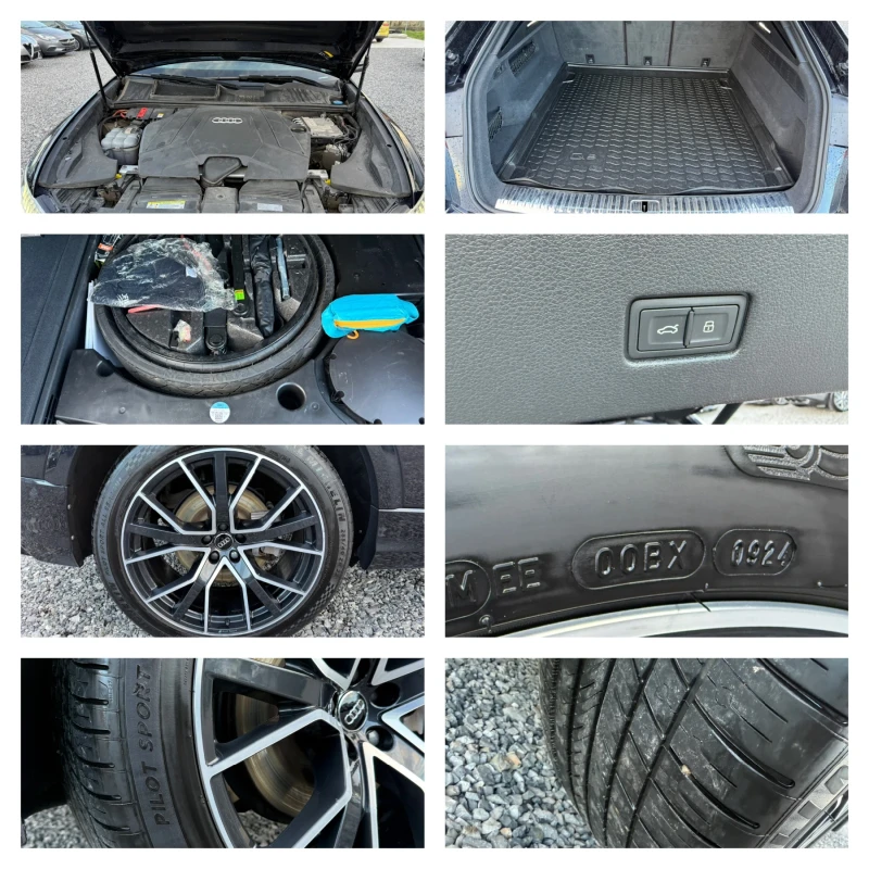 Audi Q8 55TFSI Matrix/Sline/Панорама/Head up/Camera360/B&O, снимка 16 - Автомобили и джипове - 52507345