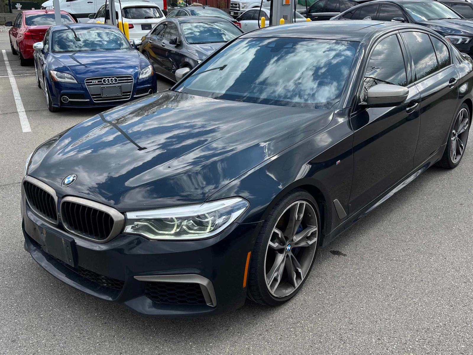 BMW 550 M550i xDrive/HUD/H&K/��������� | Mobile.bg � ����������� 1