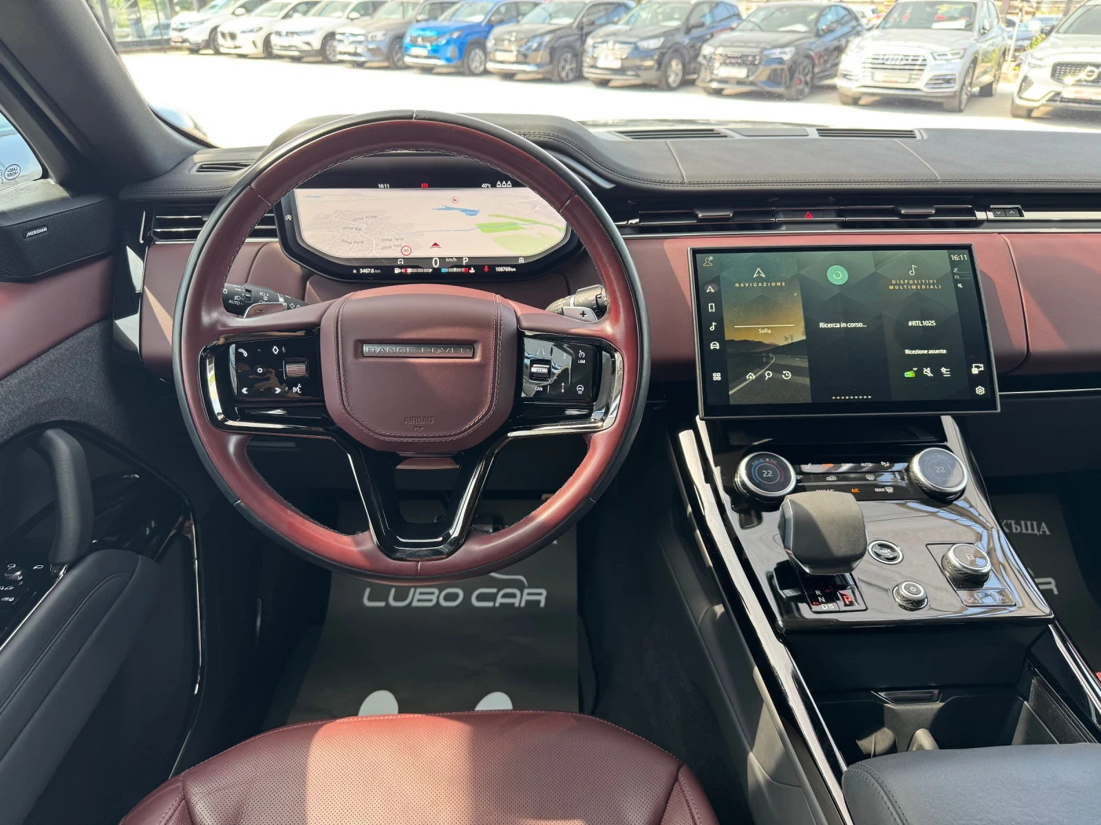 Land Rover Range Rover Sport D300-DYNAMIC-ПАНОРАМА-MERIDIAN-ОБДУХВАНЕ, снимка 10 - Автомобили и джипове - 55064716