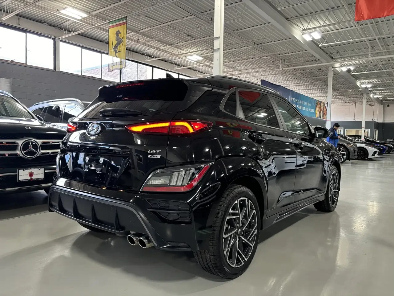 Hyundai Kona 1.6T N Line| AWD| ULTIMATEPKG| NAV| SUNROOF| LEATH | Mobile.bg � ����������� 5
