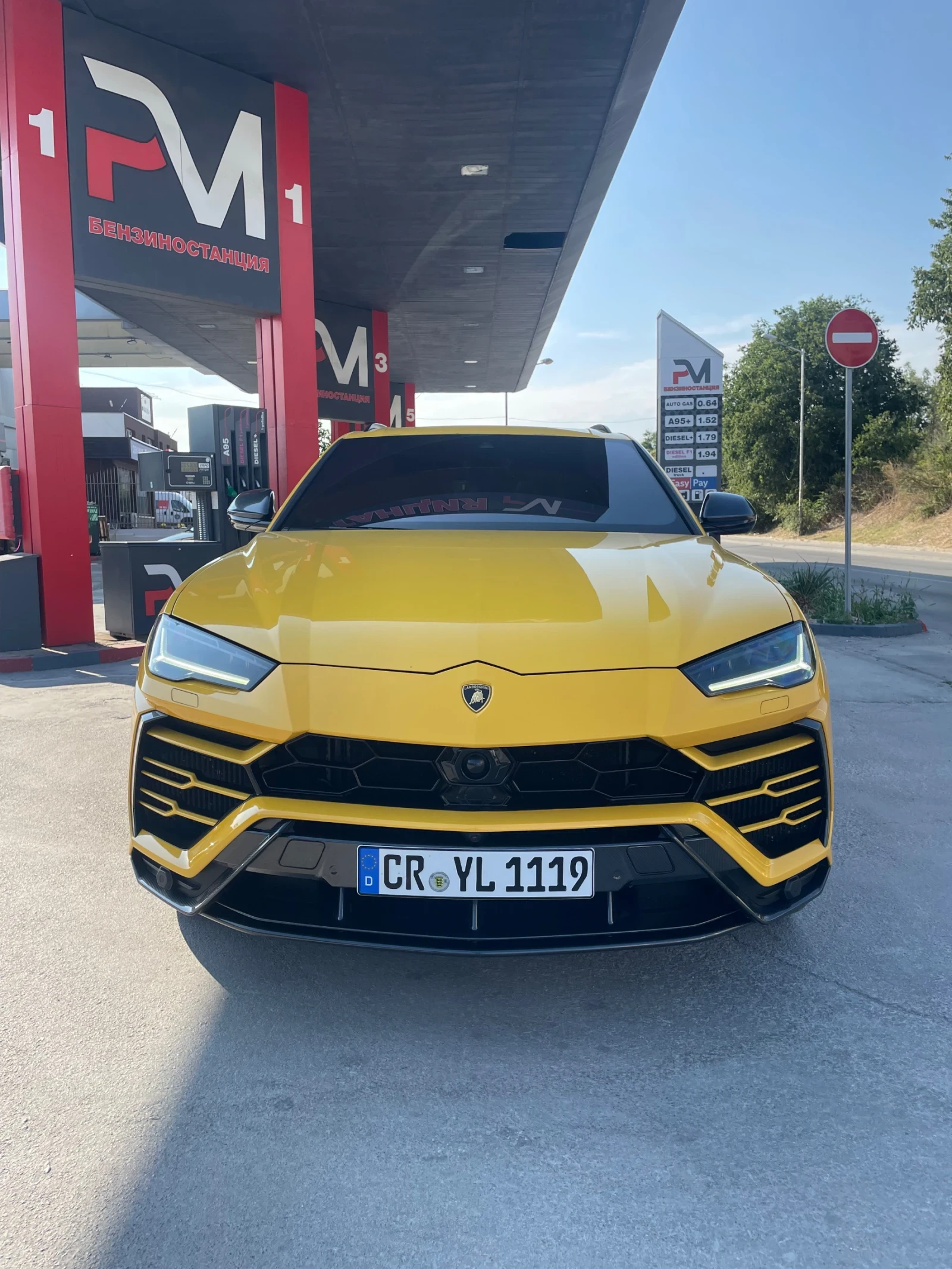 Lamborghini Urus Гаранционен TV масаж обдухване 