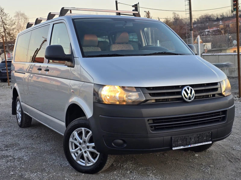 VW Transporter 2.0 TDI 140 К.С. 4-MOTION / 9 МЕСТЕН / НАВИ / КЛИМ, снимка 2 - Бусове и автобуси - 48735947