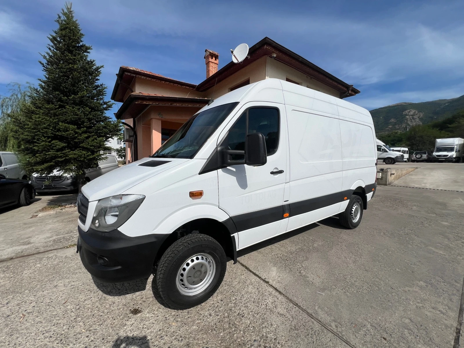 Mercedes-Benz Sprinter 316  4X4 , Реални км , Клима , Швейцарски , EURO6 - изображение 2