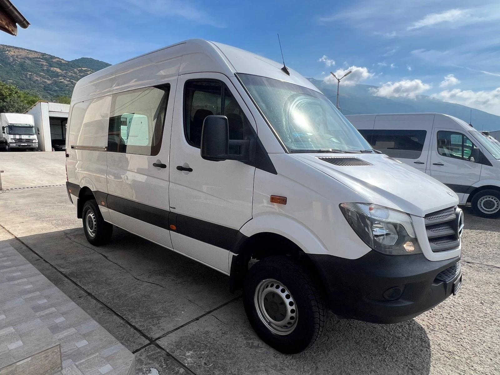 Mercedes-Benz Sprinter 316  4X4 , Реални км , Клима , Швейцарски , EURO6 - изображение 5