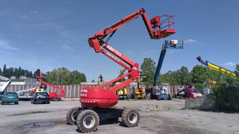 Автовишка Manitou 16 метра 160ATJ 4х4х4 , снимка 9 - Индустриална техника - 47420922