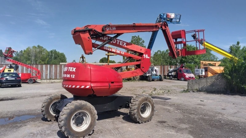 Автовишка Manitou 16 метра 160ATJ 4х4х4 , снимка 8 - Индустриална техника - 47420922