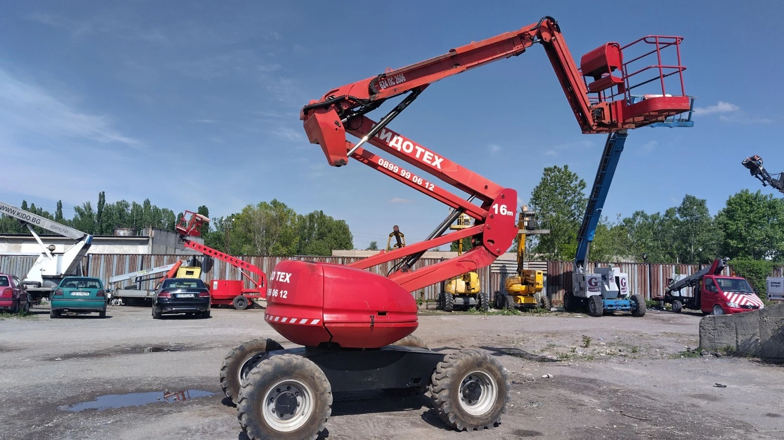 Автовишка Manitou 16 метра 160ATJ 4х4х4  - изображение 7