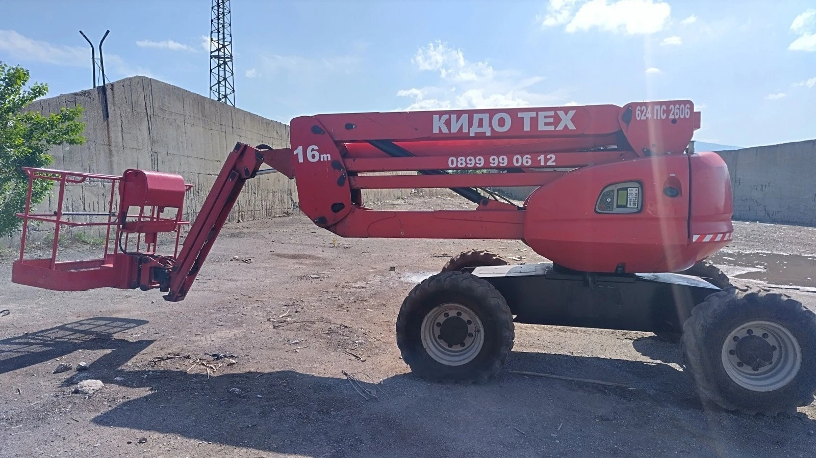 Автовишка Manitou 16 метра 160ATJ 4х4х4  | Mobile.bg — изображение 1