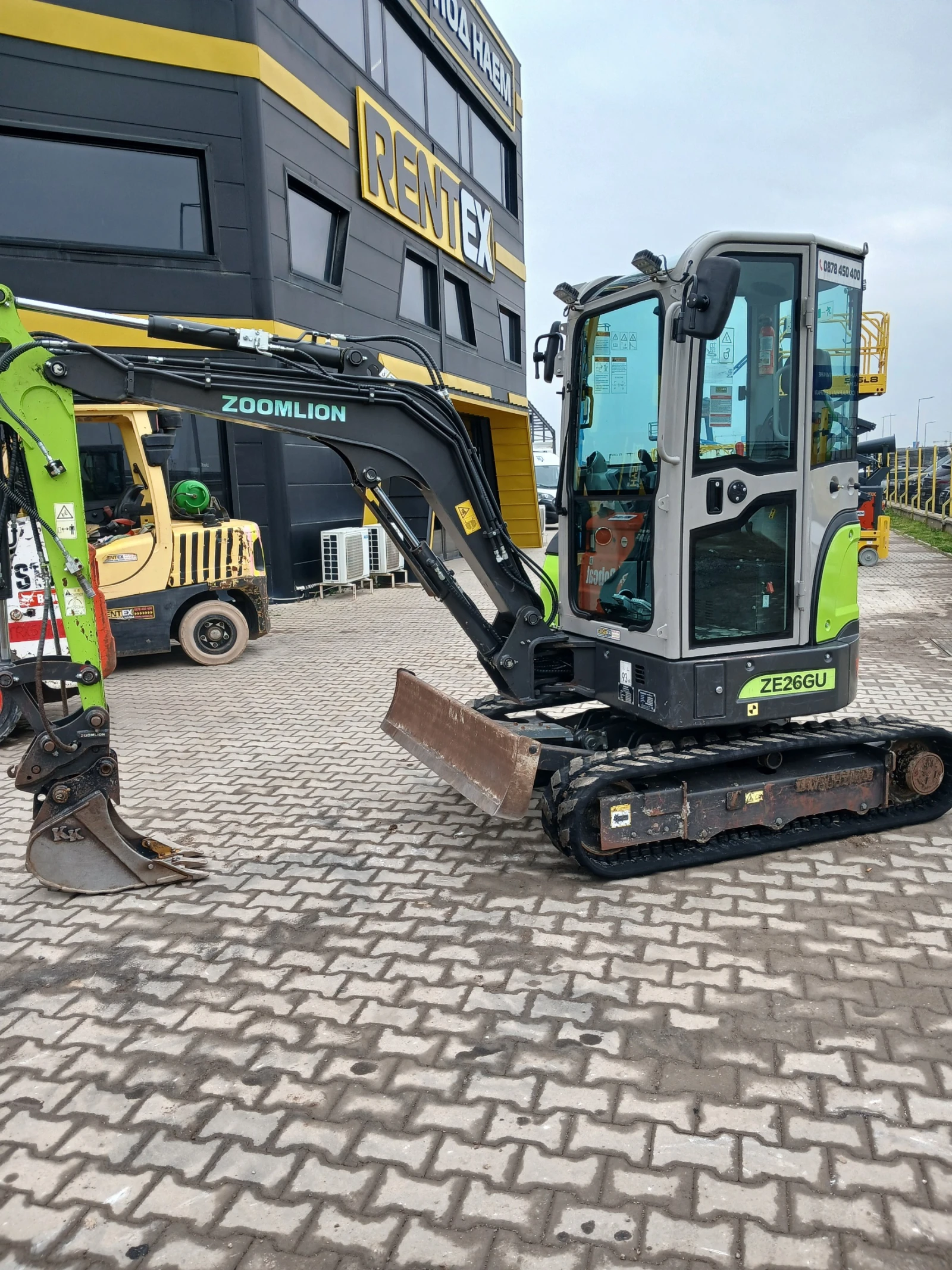 Багер ZOOMLION ZE 26 GU, снимка 2 - Индустриална техника - 54062362