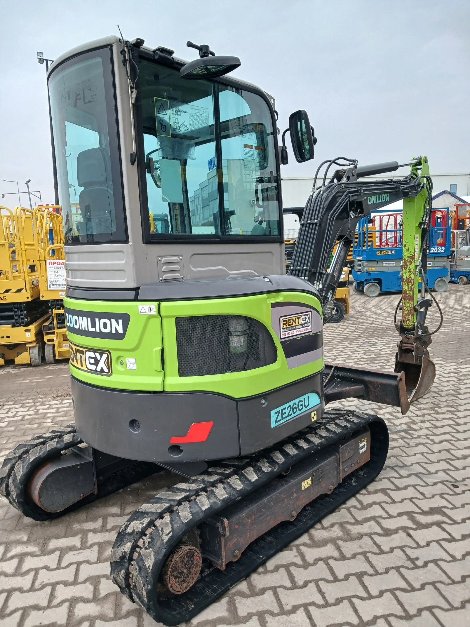 Багер ZOOMLION ZE 26 GU, снимка 9 - Индустриална техника - 54062362