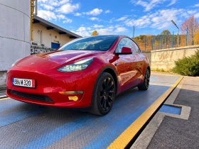 Tesla Model Y 7 места , Long Range , Dual Motor с теглич, снимка 6
