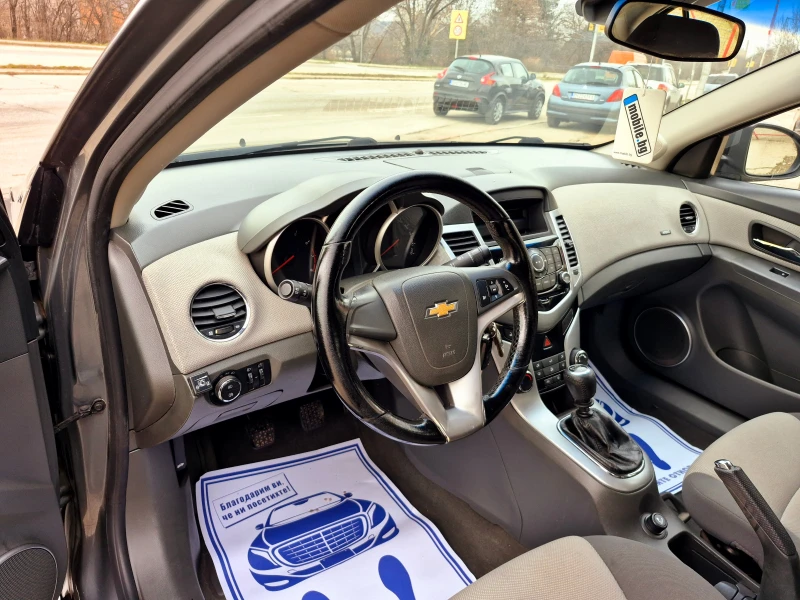 Chevrolet Cruze 1.6i  GPL, снимка 9 - Автомобили и джипове - 48665338