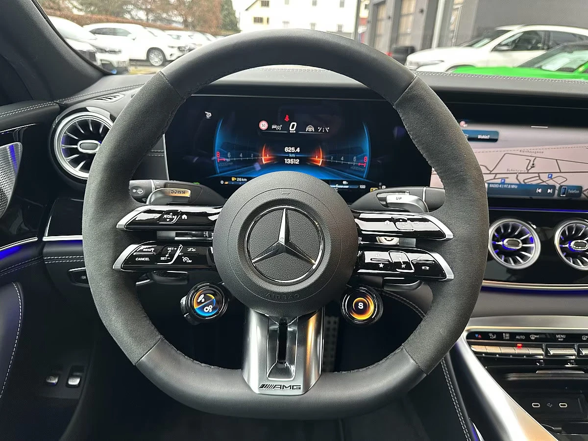Mercedes-Benz GT 63S-E/843HP/4MATIC/PANO/360/BURM/MEMO/HUD/993g, снимка 10 - Автомобили и джипове - 54030315