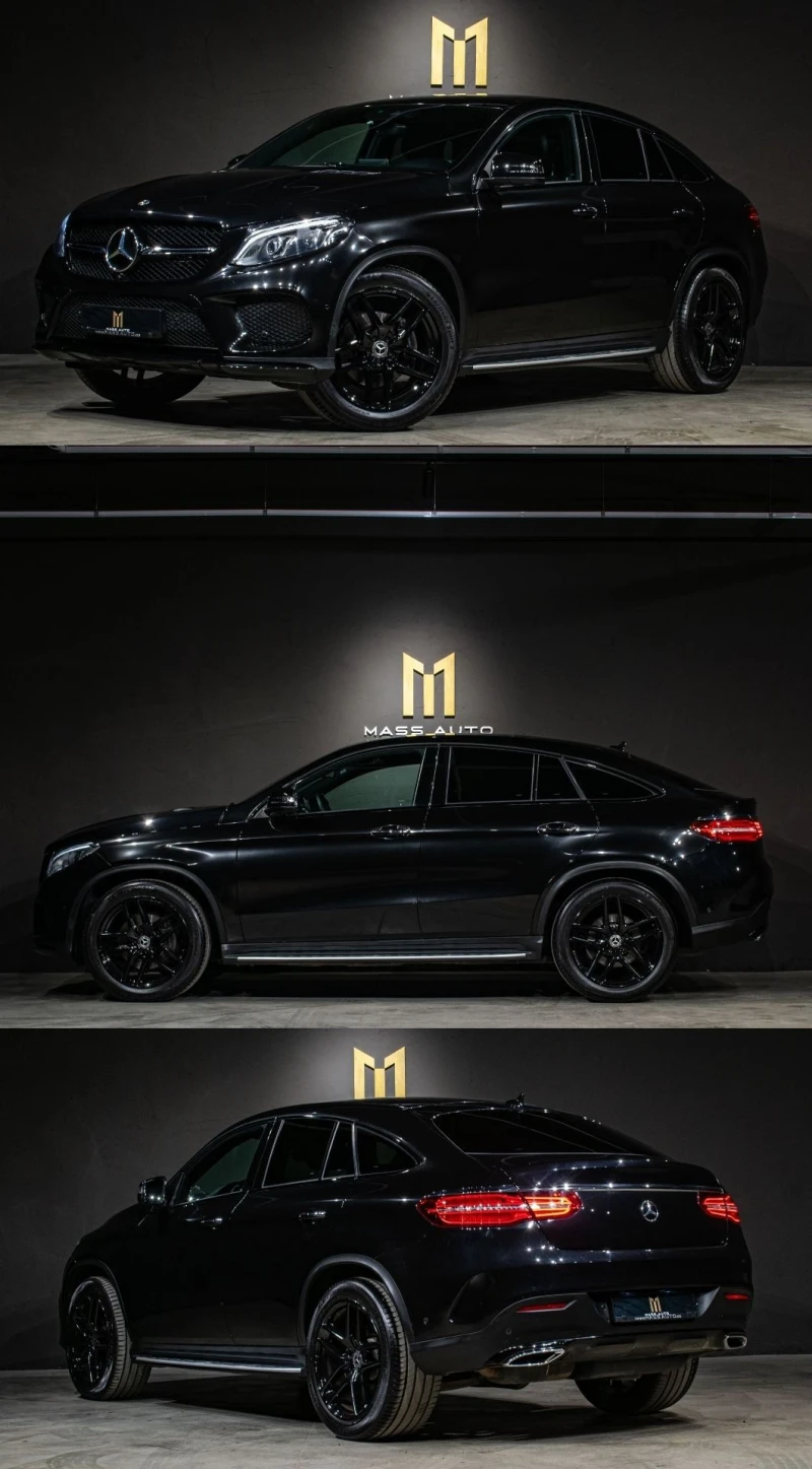 Mercedes-Benz GLE 350 d/AMG/Coupe/HarmanKardon/РеаленПробег/Серв.История, снимка 3 - Автомобили и джипове - 52740947