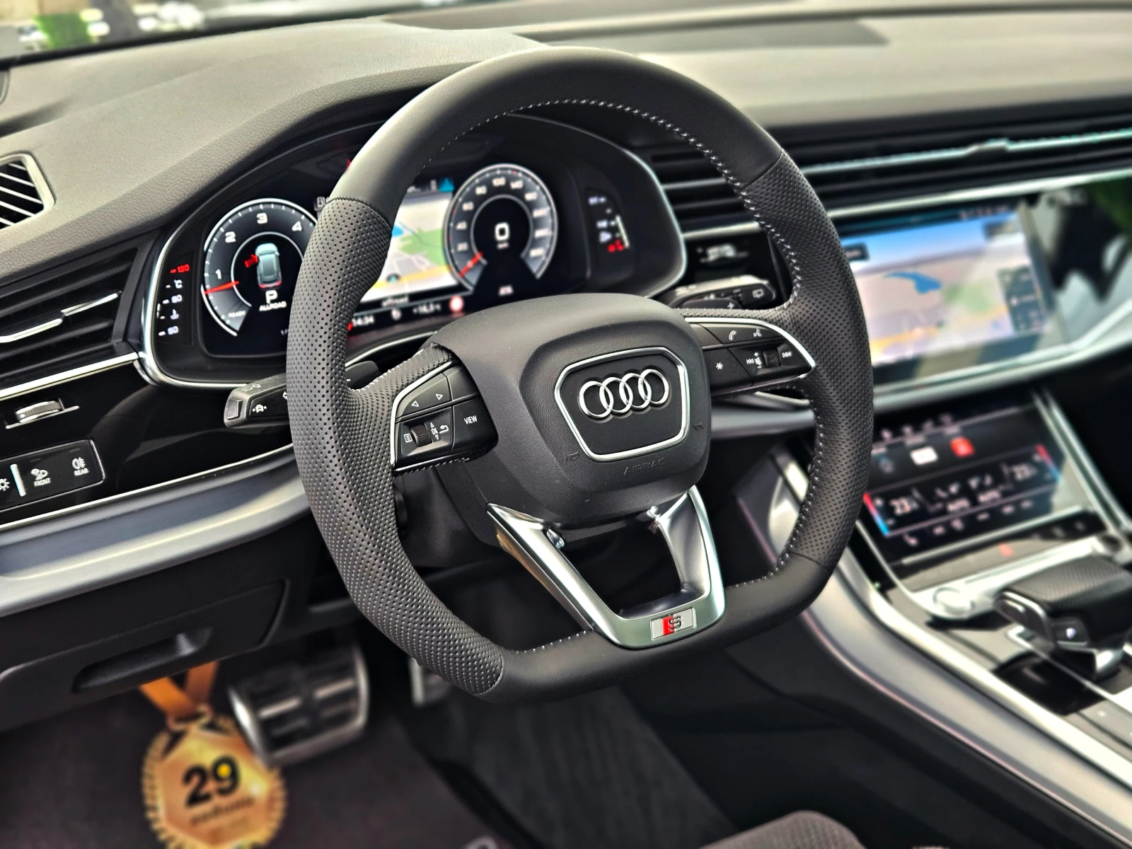 Audi Q8 ! SQ8/MATRIX/S-LINE/DISTR/3DCAM//PANO/P/L | Mobile.bg   11