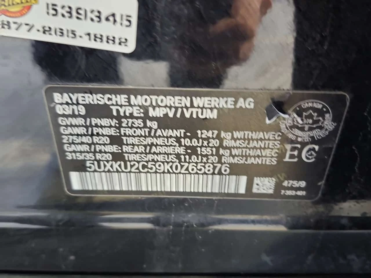 BMW X6  XDRIVE35I * PANORAMA* 2 КЛЮЧА* CARFAX * , снимка 15 - Автомобили и джипове - 53783405