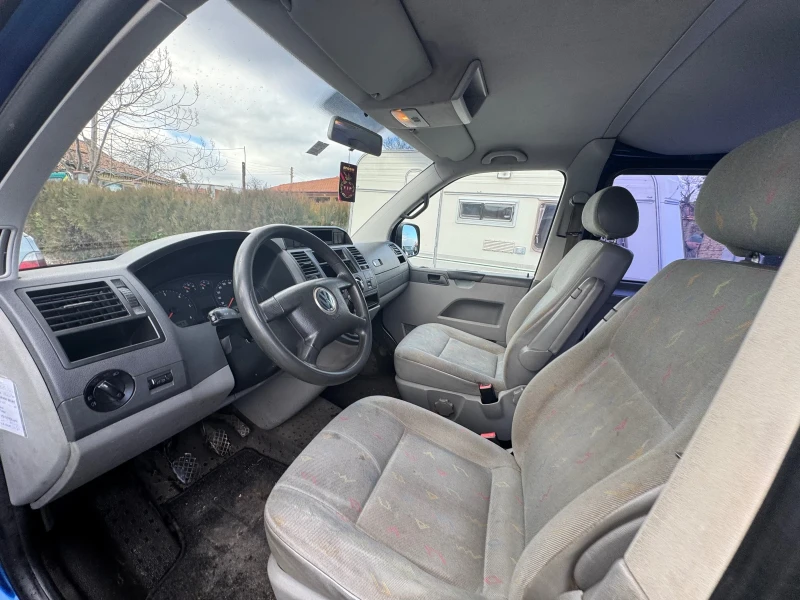 VW T5 2.5тди 174к.с  КЛИМАТИК!!! , снимка 10 - Бусове и автобуси - 48449001