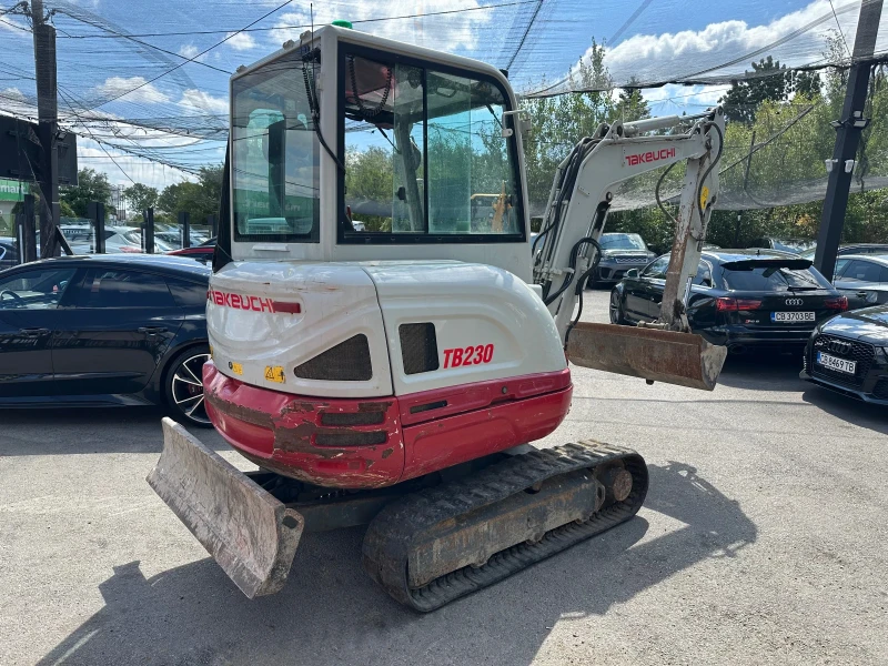 Багер Takeuchi TB230- COMPACT EXCAVATOR , снимка 3 - Индустриална техника - 51507509