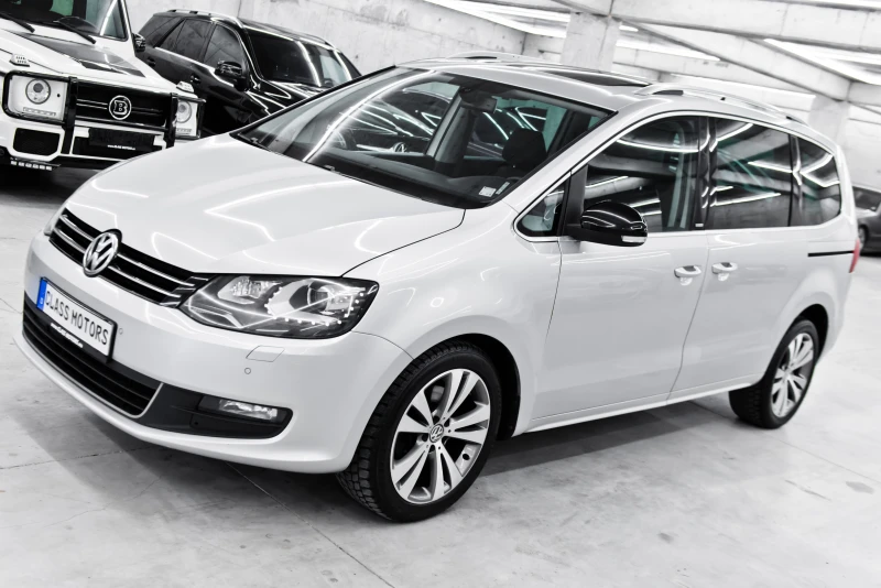 VW Sharan 2.0TDI STYLE PANORAMA, снимка 3 - Автомобили и джипове - 52285953