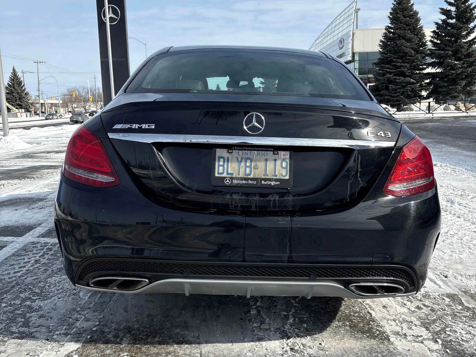 Mercedes-Benz C 43 AMG BURMESTER * ПАНОРАМА * CARFAX * , снимка 5 - Автомобили и джипове - 54590162