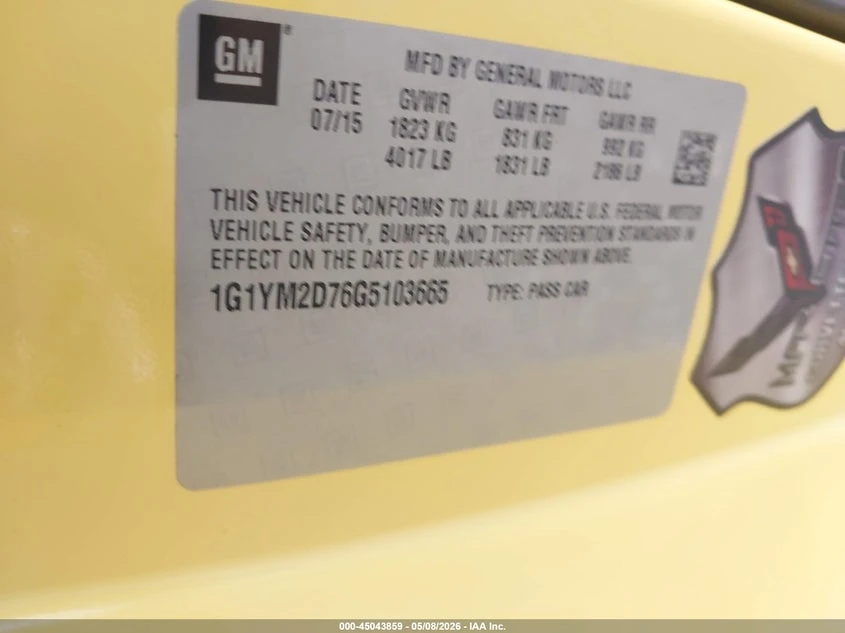 Chevrolet Corvette 6.2l Stingray Z51, снимка 9 - Автомобили и джипове - 55607868