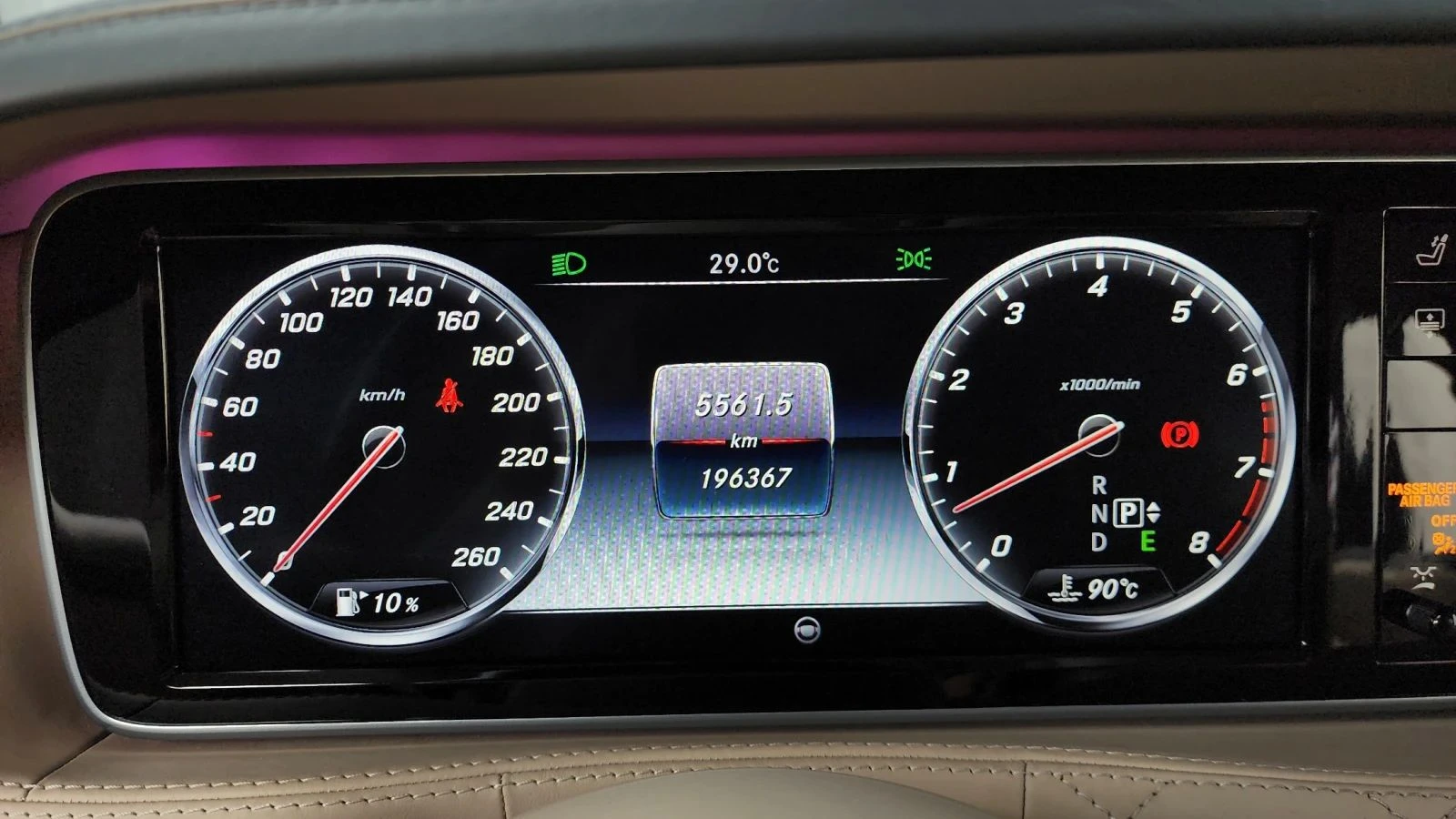 Mercedes-Benz S 600, снимка 8 - Автомобили и джипове - 56686667