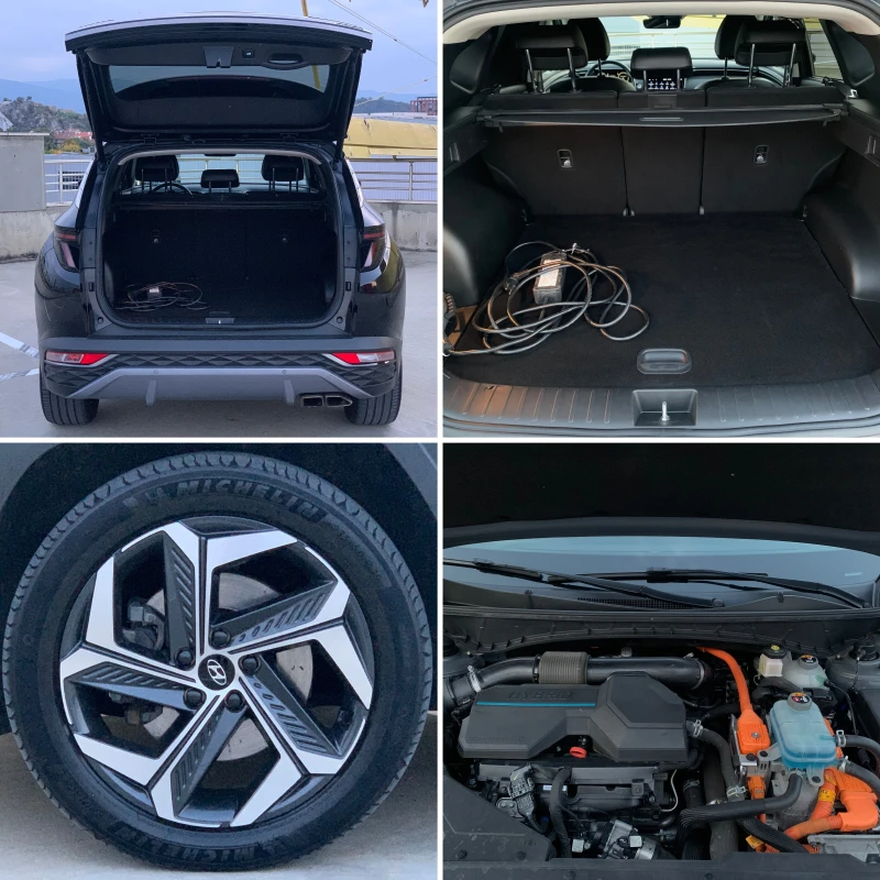 Hyundai Tucson - Full - Plug-in hybrid-4wd- Гаранционен - Krell -, снимка 17 - Автомобили и джипове - 51933494
