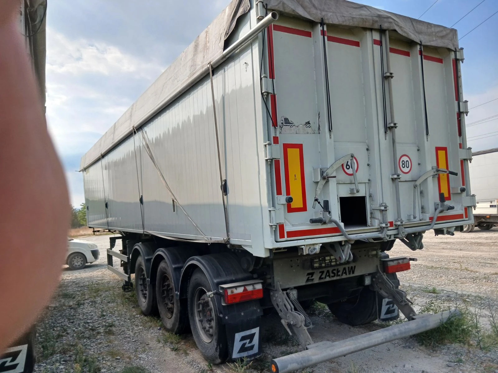 Полуремарке Schmitz ZASLAW 50m, снимка 4 - Ремаркета - 56268032