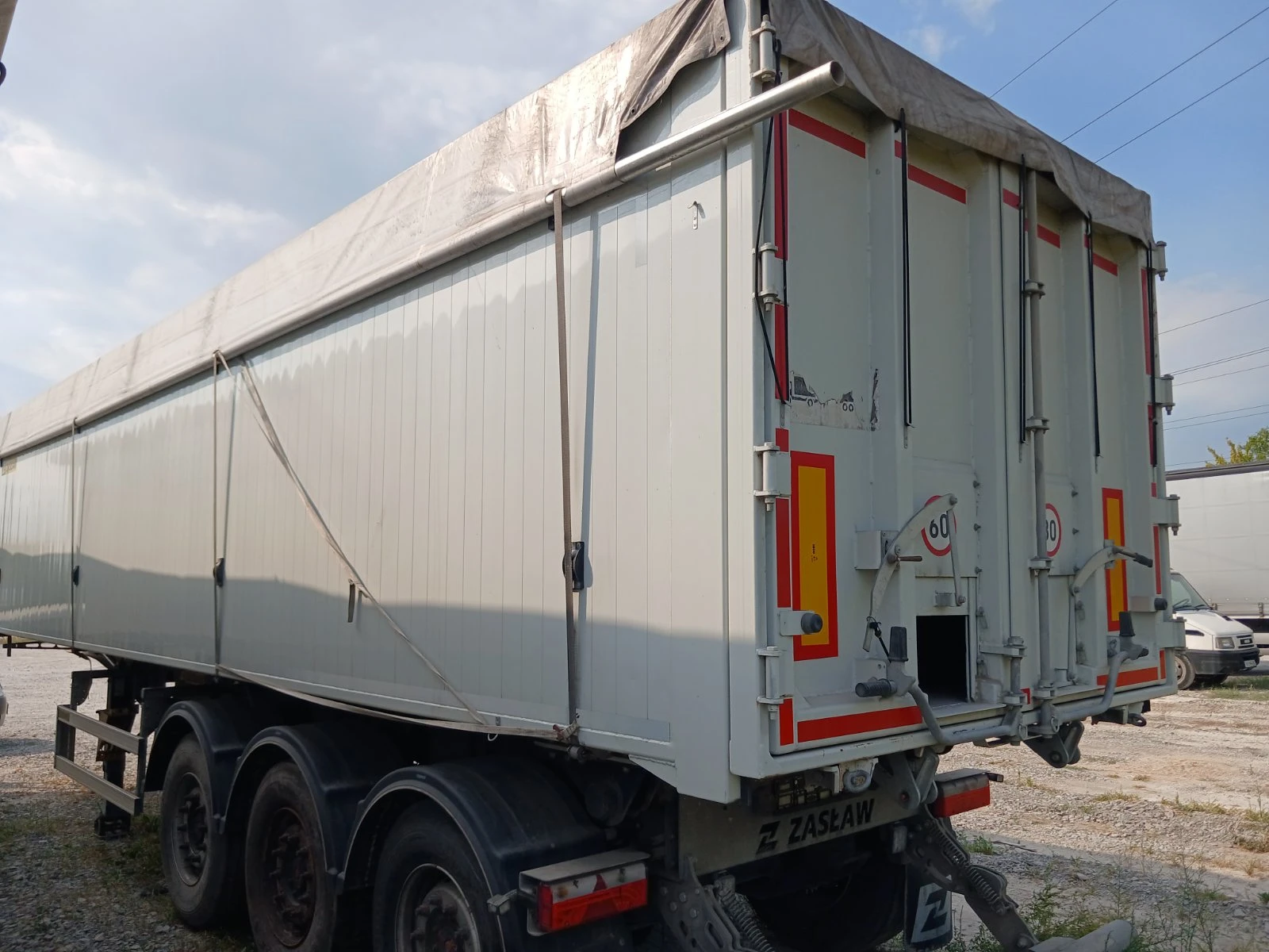 Полуремарке Schmitz ZASLAW 50m, снимка 3 - Ремаркета - 56268032