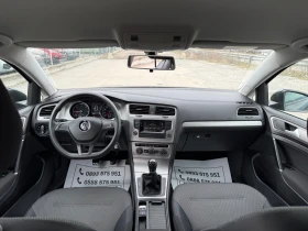 VW Golf 1.6-TDI-129.000км-НАПЪЛНО РЕАЛНИ-КАТО ЧИСТО НОВ, снимка 13