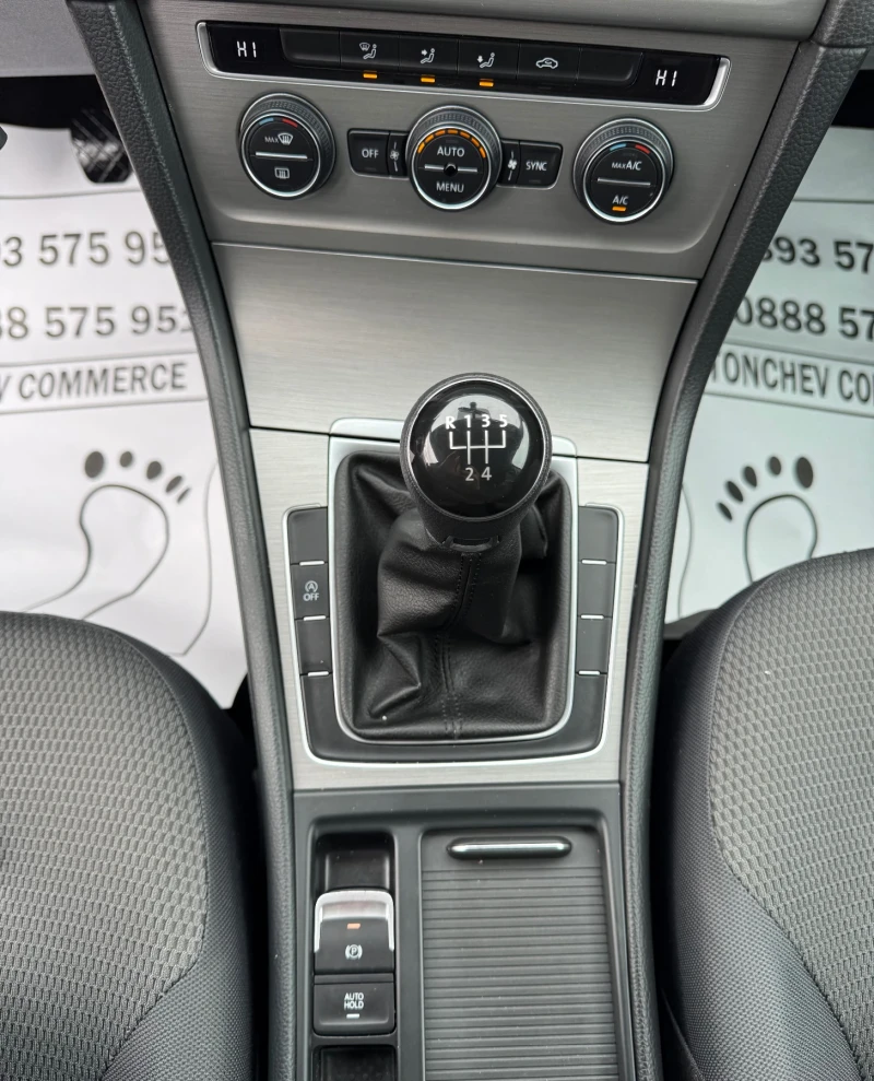 VW Golf 1.6-TDI-129.000км-НАПЪЛНО РЕАЛНИ-КАТО ЧИСТО НОВ, снимка 12 - Автомобили и джипове - 53186259