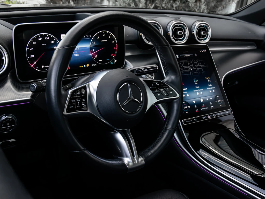 Mercedes-Benz C 300 4 MATIC/ BURMESTER / 360 КАМЕРИ / DISTRONIC / PANO, снимка 6 - Автомобили и джипове - 56211161