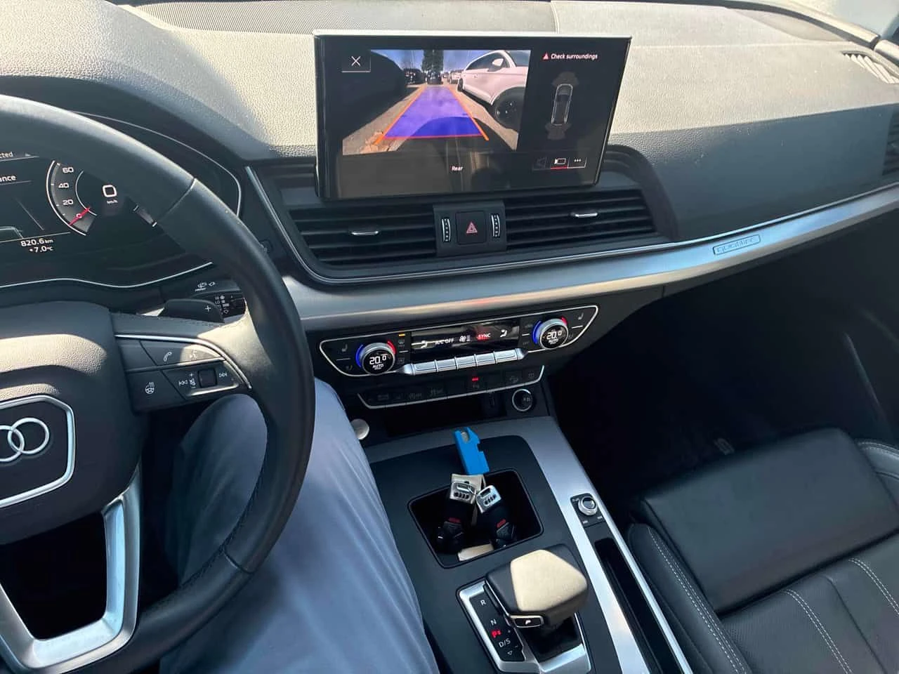 Audi Q5 Progressiv/ОБДУХВАНЕ/ПАНОРАМА/ДИСТРОНИК, снимка 9 - Автомобили и джипове - 54259987