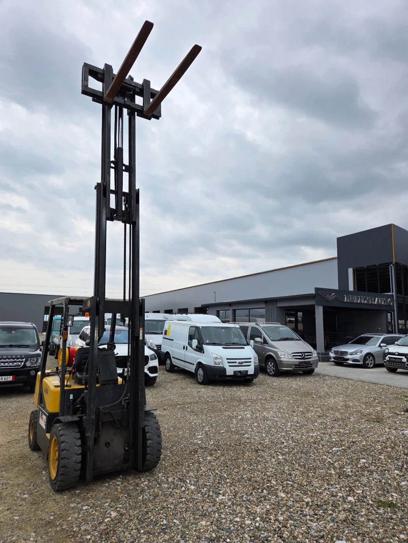 Мотокар Daewoo G25 топ състояние изравнител -Газ  2000-часа 