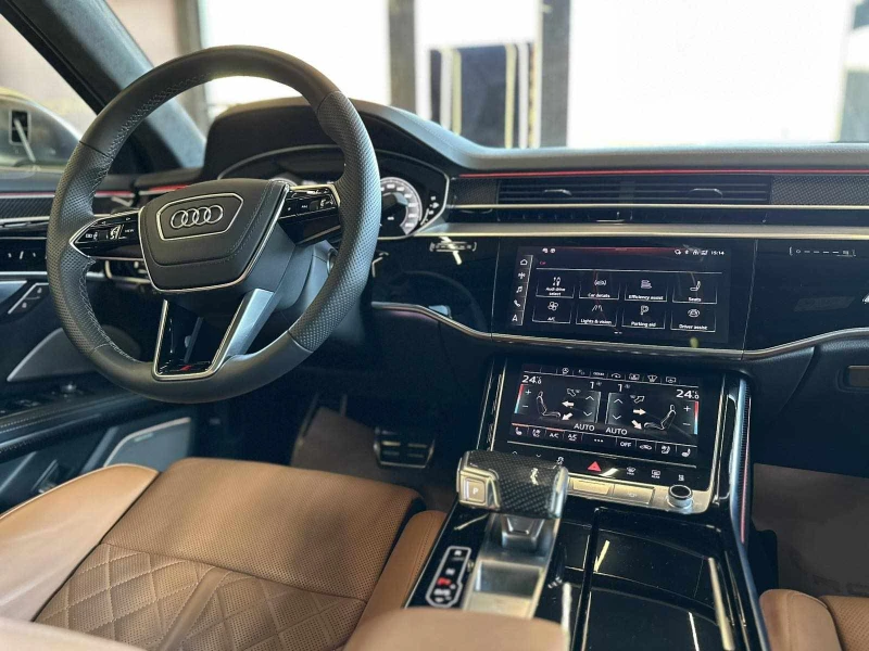 Audi S8 4.0TFSI/Matrix/Carbon/B&O/Facelift/571hp/Full, снимка 8 - Автомобили и джипове - 48103844