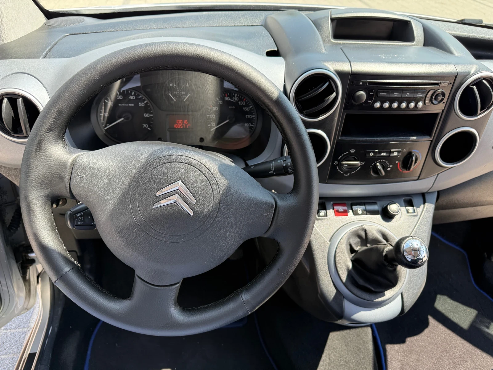 Citroen Berlingo 1.6HDI Климатик Euro 5  - изображение 10